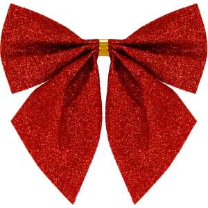 Ca1292 Christmas bow 11 x 11 cm 3 pcs.