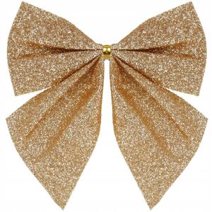 Ca1293 Christmas bow 11 x 11 cm 3 pcs.