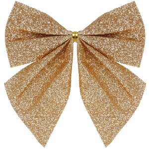 Ca1309 Christmas bow 8 x 8 cm 6 pcs.