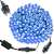 Springos 500 LED blue fairy lights, 31.5m long, with plug and connector