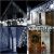 Collage of Springos icicle lights decorations, outdoor Christmas lighting ideas
