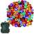 Springos 50 LED battery operated multi-color fairy lights with 8 lighting modes