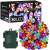 Springos 50 LED battery operated fairy lights, multi-color, 8 lighting modes, with packaging