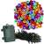 Springos 100 LED battery operated string lights, multi-color, with battery pack and control unit