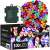 Springos 100 LED battery operated string lights, multi-color, with packaging