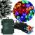 Springos 100 LED battery operated string lights, multi-color, with battery pack and control unit
