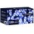 Springos blue LED string lights packaging, 100 LEDs