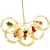 Springos festive LED string lights with Santa, reindeer, snowman and Christmas tree