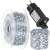 Springos 1000 LED Cold White String Lights on spool with power adapter