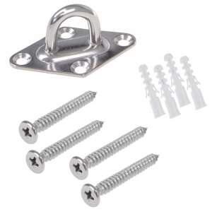 Fixing Kit for Sunshade or Hammock, Steel, 9 lens elements 83628101 - Garden Furniture