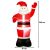 Springos Inflatable Santa Claus 240cm dimensions