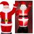 Springos LED Inflatable Santa Claus 240cm collage