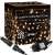Springos 200 LED fairy lights, warm white, outdoor, 12.5m, 8 functions, IP44