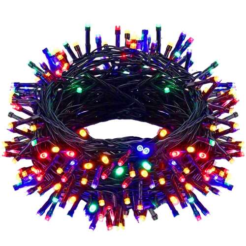 Springos 200 LED Multicolor Fairy Lights, 12.5m Long, Connectable, 8 Functions, Indoor & Outdoor