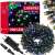 Springos 200 LED Multicolor Outdoor Fairy Lights with 8 Functions, IP44 Waterproof, 12.5m Long