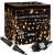 Springos 300 LED fairy lights in a box, with warm white lights, 8 functions, IP44 waterproof, for indoor and outdoor use