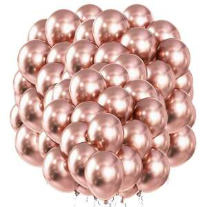 Set 100 baloane pentru petrecere, 40cm, roz metalic 83633084 Decoratii si echipamente pentru petreceri