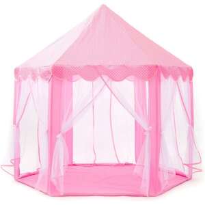 Gyermek játszóvár sátor, összecsukható, 135x140cm, rózsaszín 83633871 
