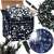 Springos Christmas tree lights flashing 300 led, blue-cool white 83634318