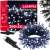 Springos Christmas tree lights flashing 300 led, blue-cool white 83634318