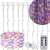 Springos 200 LED Multicolored Curtain String Lights with Accessories and Close-up