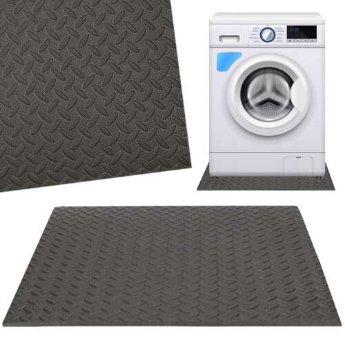Rezgéscsillapító szőnyeg mosógéphez, 62x62x1.2cm