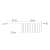 Springos 300 LED curtain lights dimensions