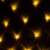 Springos 144 LED warm white net lights, close-up of lights