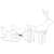 Springos reindeer and sleigh Christmas lights, 144 LED, warm white, indoor/outdoor