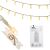 Springos LED photo clip string lights with battery pack