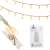 Springos 10 LED Photo Clip String Lights, warm white, battery operated