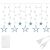 Springos Star Curtain Lights 138 LED
