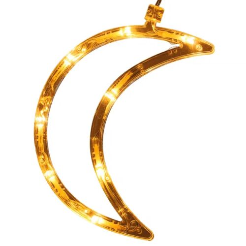 Springos Decorațiune luminoasă LED Lună, alb cald