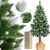 Springos 1.6m Diamond Artificial Christmas Tree with Trunk and branch details