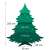 Springos Diamond Christmas tree dimensions infographic