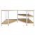 Sarokpolc Tároló Corner Shelf Configuration Options