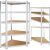 Corner Shelf Storage - Metal frame - 5 Shelves - 180x90x40cm 137584904