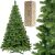 Springos Forever Green 2.2m artificial Christmas tree with packaging box