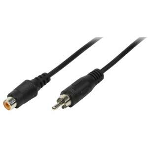 Logilink Audio cable, 1x Cinch male to 1x Cinch female, 5,0m (CA1032) 83664157 