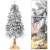 Springos Winter Glow 2.2m snow flocked Christmas tree with branch details