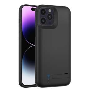 Husa pentru iPhone 14 Pro cu Baterie de 5000mAh - Techsuit Power Pro - Black 107140320