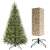 Springos 2.2m Natural Lucfenyo Artificial Christmas Tree with Packaging and Stand