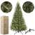 Springos 2.2m Natural Lucfenyo Artificial Christmas Tree with Packaging, Stand and Branch Closeups