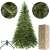 Springos Lucfenyő 100% premium light artificial Christmas tree, 220 cm tall, with stand and box