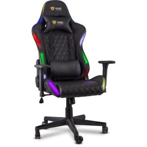 Yenkee YGC 300RGB Stardust Gamer szék RGB világítással #fekete