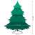 Springos 150 cm Artificial Christmas Tree, Spruce, Green, Dimensions