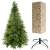 Springos 150 cm Artificial Christmas Tree, Spruce, Green, with stand and box