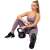 Woman sitting with Springos 6 kg kettlebell, black