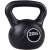 Springos 20kg Kettlebell, black, front view