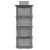 Empty Springos Gray Hanging Closet Organizer